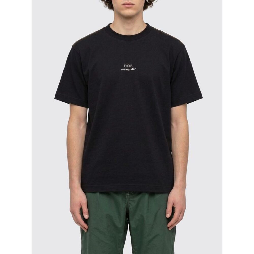 And Wander T-Shirt Men Black